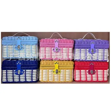 Band-Woven Mini Lidded Case — Product view 01