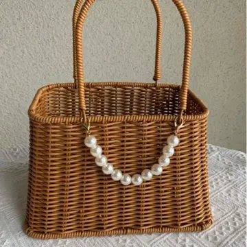 Open Rectangular Loop-Handle Basket — Product view 01