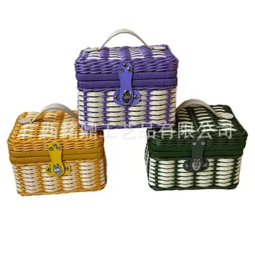 Band-Woven Mini Lidded Case — Product view 02