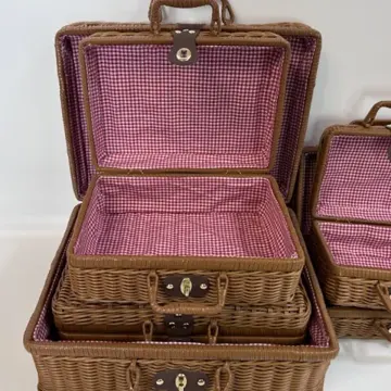 Lined Ribbon-Trimmed Carry Case — Product view 03