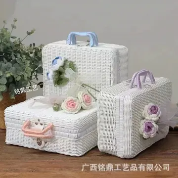 Flat-Lid Woven Carry Case Set — Product view 03